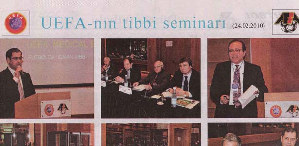 UEFA-nın tıbbi seminarı